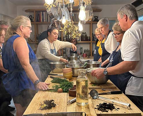 Cooking lessons workshop Poros island