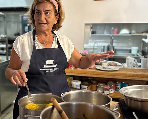 Cooking lessons workshop Poros island