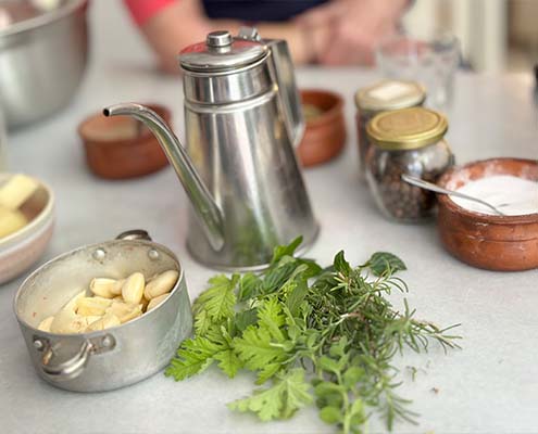 Cooking lessons workshop Poros island
