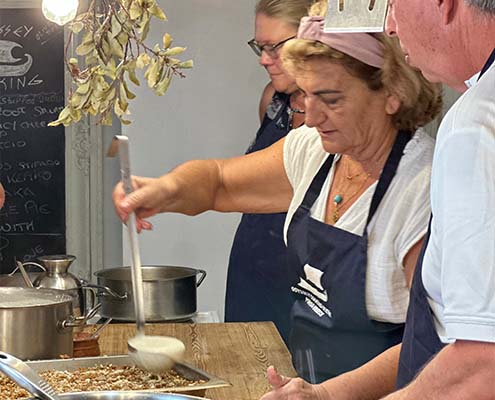 Cooking lessons workshop Poros island